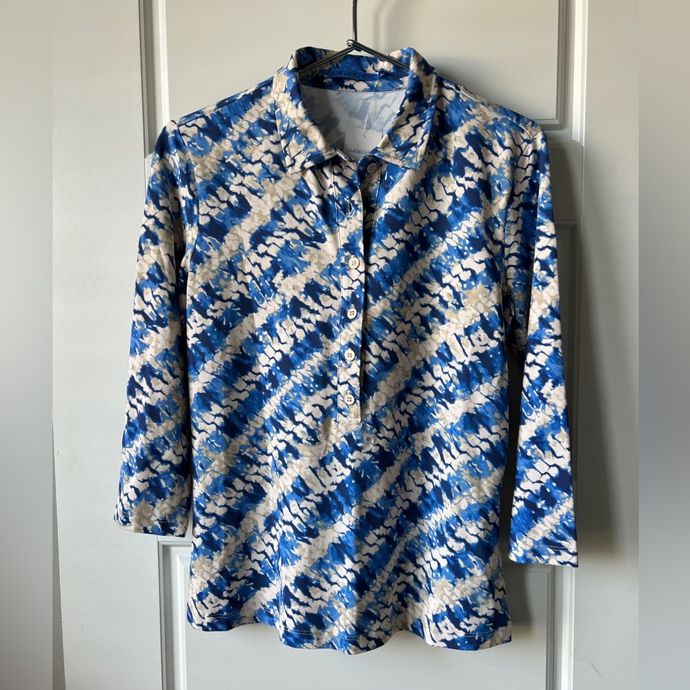 J.McLaughlin court polo shirt